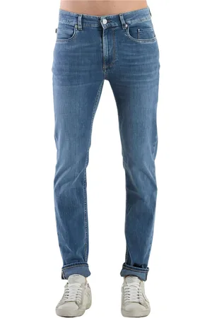 Siviglia Jeans, Herre, Blå, W33, Denim, Blå Denim Palazzo Bukser