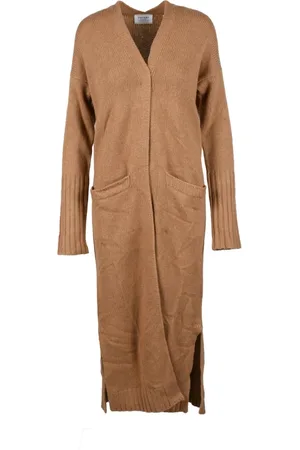 SNOBBY SHEEP Kjole, Dame, Brun, M, Uld, Luksus Uld Cashmere Frakke