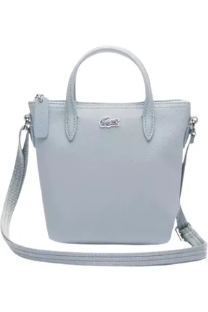Lacoste Taske, Dame, Blå, ONE SIZE, Uld, Ikonisk Mini Shopping Taske