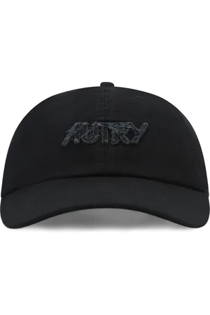 Autry Tilbehør, unisex, Sort, ONE SIZE, Bomuld, Bomuld Baseball Cap med Stiv Skygge