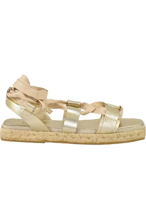 Max Mara Sko, Dame, , 41 EU, Uld, Snøresandal med gummisål
