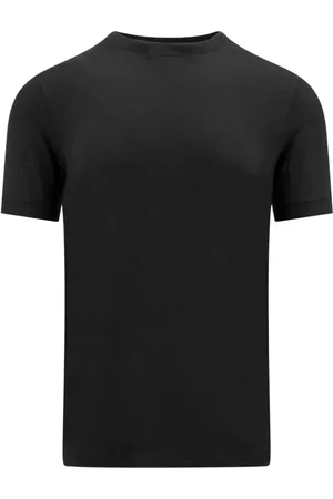 Giorgio Armani Top, Herre, Sort, 3XL, Uld, T-shirts