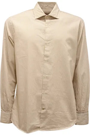 BROOKSFIELD Skjorte, Herre, Hvid, L, Slim Fit Skjorte Bergamotto/Hvid