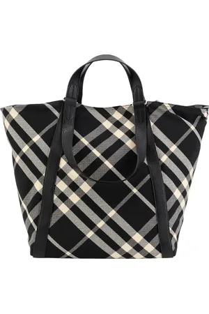 Burberry Taske, Herre, Sort, ONE SIZE, Læder, Sorte tasker med læderdetaljer