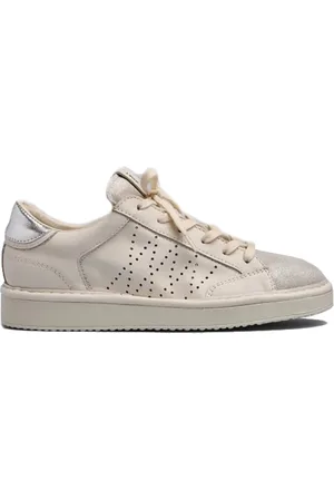 Panchic Sko, Dame, , 37 EU, Ivory Silver Lace-Up Sko