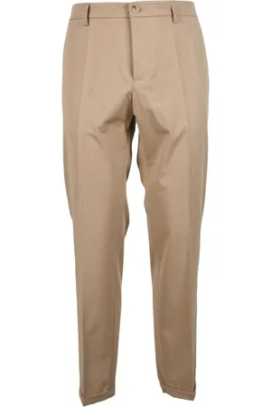 Patrizia Pepe Bukser, Herre, Brun, 2XL, Polyester, Elegant bukser med elastanblanding