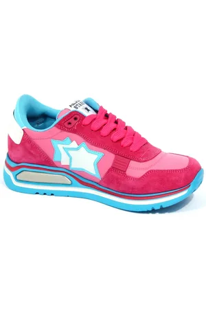 Atlantic Stars Sko, Dame, Flerfarvet, 37 EU, Suede, Suede/Stof Sko i Pink Shaka Stil