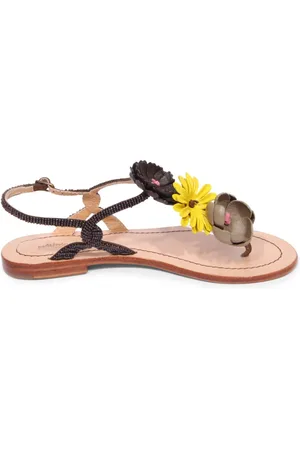 Maliparmi Sko, Dame, Flerfarvet, 36 EU, Blomst Sol Wo Sandaler