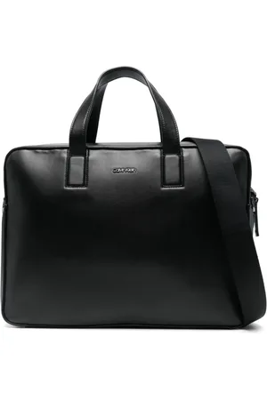 Calvin Klein Taske, Herre, Sort, ONE SIZE, Læder, Sort Eco-læder Tote Taske