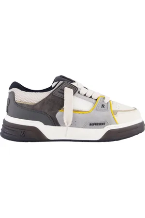 Represent Sko, Herre, Flerfarvet, 45 EU, Suede, Suede Mix Studio Sneaker