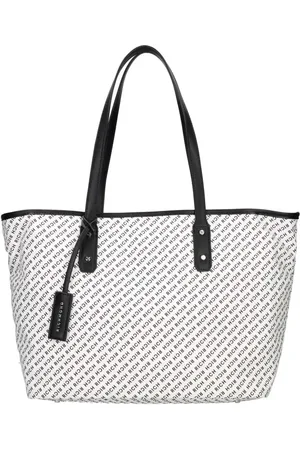 John Richmond Taske, Dame, Hvid, ONE SIZE, Uld, Kvinders Skuldertaske - Moderne og Stilfuld