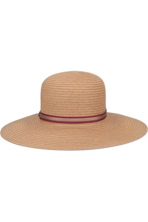 Borsalino Tilbehør, Dame, Brun, M, Flettede Papir Giselle Hårbånd