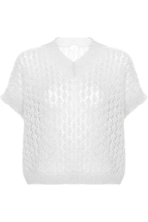 ELEVENTY Strik, Dame, Grå, L, Uld, Sweatshirts