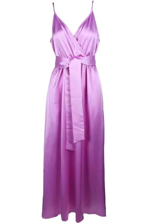 ACCESS FASHION Kjole, Dame, Lilla, S, Polyester, Dametøj