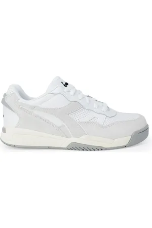 Diadora Sko, Herre, Hvid, 44 EU, Uld, Herresneakers - Efterår/Vinter Kollektion