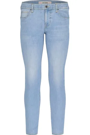 Guess Jeans, Herre, Blå, W33, Denim, Slim Miami Denim Jeans til Mænd