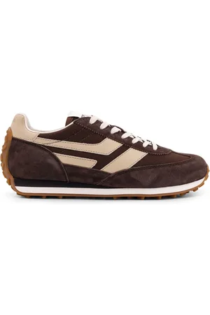 Tom Ford Sko, Herre, Brun, 41 1/2 EU, Læder, Brun Sneakers med Gummidetalje