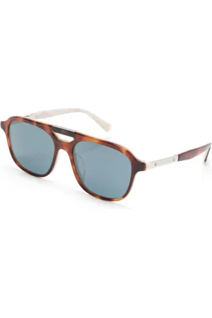 Brunello Cucinelli Tilbehør, Herre, Brun, 54 MM, Tyl, Bc4001S 1006R5 Solbriller