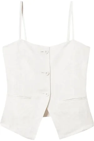 Twin-Set Top, Dame, Hvid, XS, Hvid Top til Kvinder
