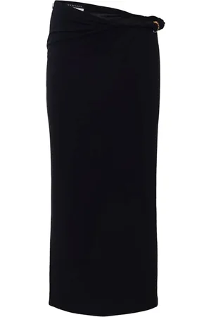 VERSACE Nederdel, Dame, Sort, XS, Maxi Skirts