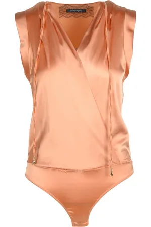 Patrizia Pepe Top, Dame, Lyserød, M, Elegant Aften Body Top