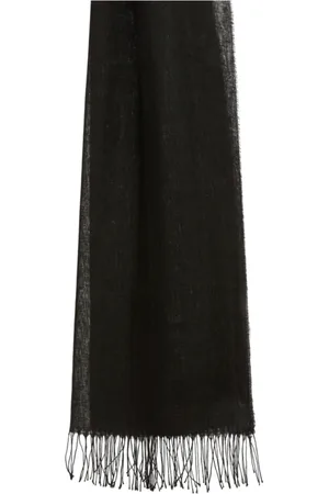 Max Mara Tilbehør, Dame, Sort, ONE SIZE, Uld, Sort Tørklæde Kollektion sionbio