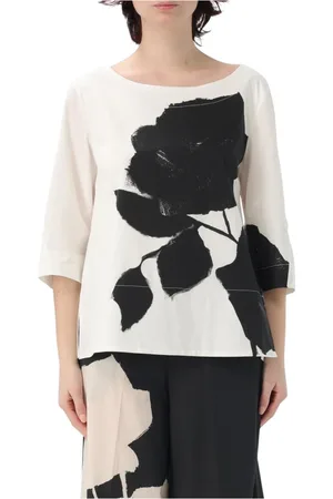 LIVIANA CONTI Top, Dame, Hvid, L, Elegant Jakker Kollektion