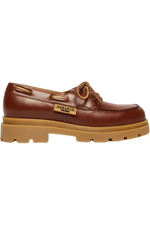 Max Mara Sko, Dame, Brun, 40 EU, Læder, Læder Loafer