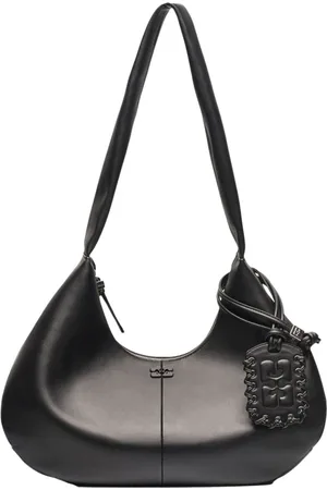 Ganni Taske, Dame, Sort, ONE SIZE, Bou Taske Hobo Medium