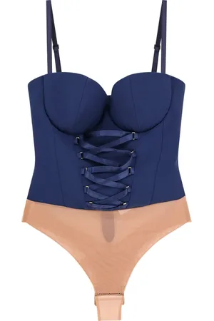 Elisabetta Franchi Top, Dame, Blå, S, Polyester, Blå Tank Top med lynlås bagpå