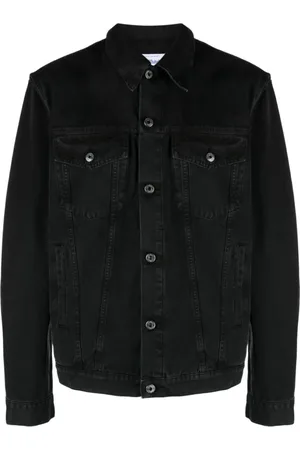 OFF-WHITE Jakke, Herre, Sort, M, Uld, Stilfuld vinterfrakke