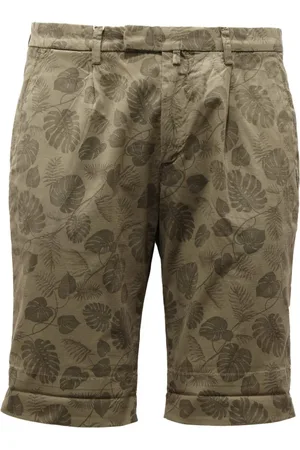 Briglia 1949 Shorts, Herre, Grøn, M, Bomuld, Bermuda Easy Shorts Bomuld Elastan