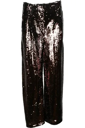 Serafini Bukser, Dame, Brun, S, Polyester, Bukser