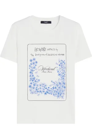 Max Mara Top, Dame, Hvid, S, Hvid Teiera T-shirts og Polos