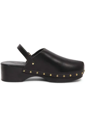 Ancient Greek Sandals Sko, Dame, Sort, 40 EU, Klassiske Lukkede Træsko i Sort