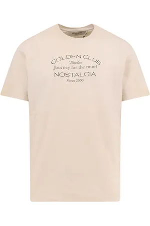 Golden Goose Top, Herre, , S, Bomuld, Ribbet Crew Neck T-shirt