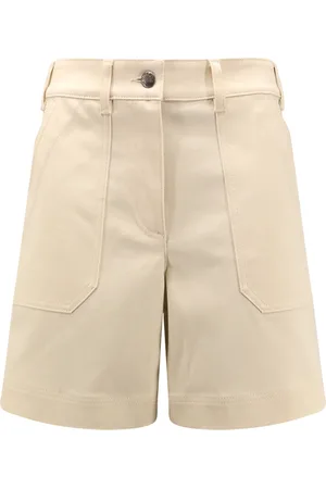 Moncler Shorts, Dame, , XS, Bomuld, Shorts med lynlåslukning