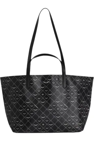 Zadig & Voltaire Taske, Dame, Sort, ONE SIZE, Polyester, Monogram Shopper Bag - Noir