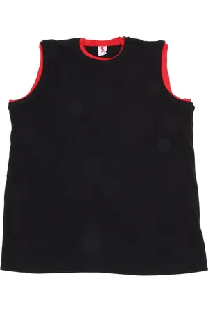 Bikkembergs Top, Herre, Sort, M, Bomuld, Ærmeløs Fodboldtryk Bomuld T-shirt