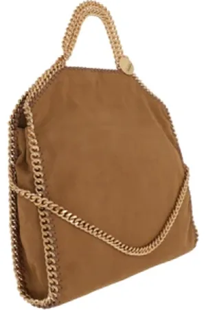 Stella McCartney Taske, Dame, Brun, ONE SIZE, Uld, Brun Shaggy Deer Tote Taske