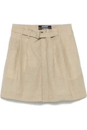 Jacquemus Shorts, Herre, , L, Bæltede Shorts med Lommer