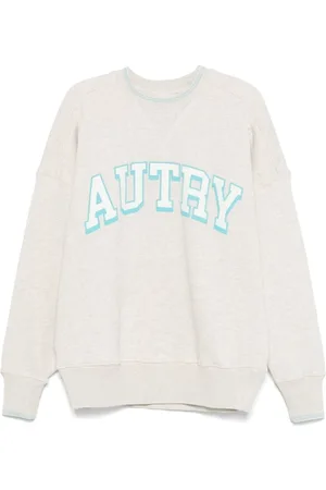 Autry Sweathshirts & Hoodies, Dame, Grå, M, Bomuld, Heather Grå Crew Neck Sweatshirt