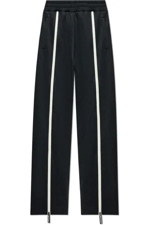 Palm Angels Bukser, Herre, Sort, XL, Bomuld, Logo bukser