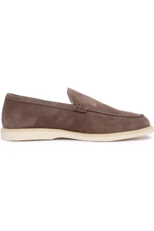 Hogan Sko, Herre, Brun, 43 1/2 EU, Italiensk Loafer med Memory Foam Teknologi
