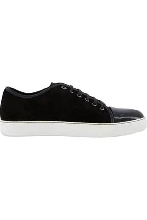Lanvin Sko, Herre, Sort, 46 EU, Læder, Dbb1 Sneakers