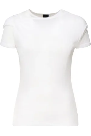 Pinko Top, Dame, Hvid, S, Bomuld, Jersey Garza Sweaters