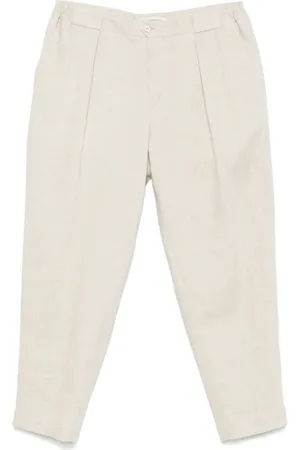 Briglia 1949 Bukser, Herre, Hvid, 2XL, Beige Elastisk Taljebukser