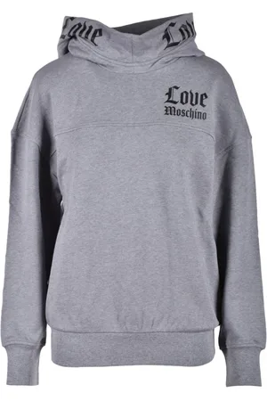 Moschino Sweathshirts & Hoodies, Dame, Grå, M, Bomuld, Top