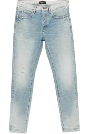 Purple Brand Jeans, Herre, Blå, W36, Denim, Blå Denim Jeans Klassisk Stil