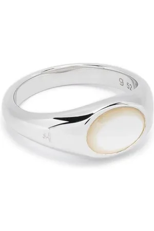 TOM WOOD Tilbehør, Herre, Grå, 56 MM, Sølv-tone Perle Detalje Slip-On Smykker